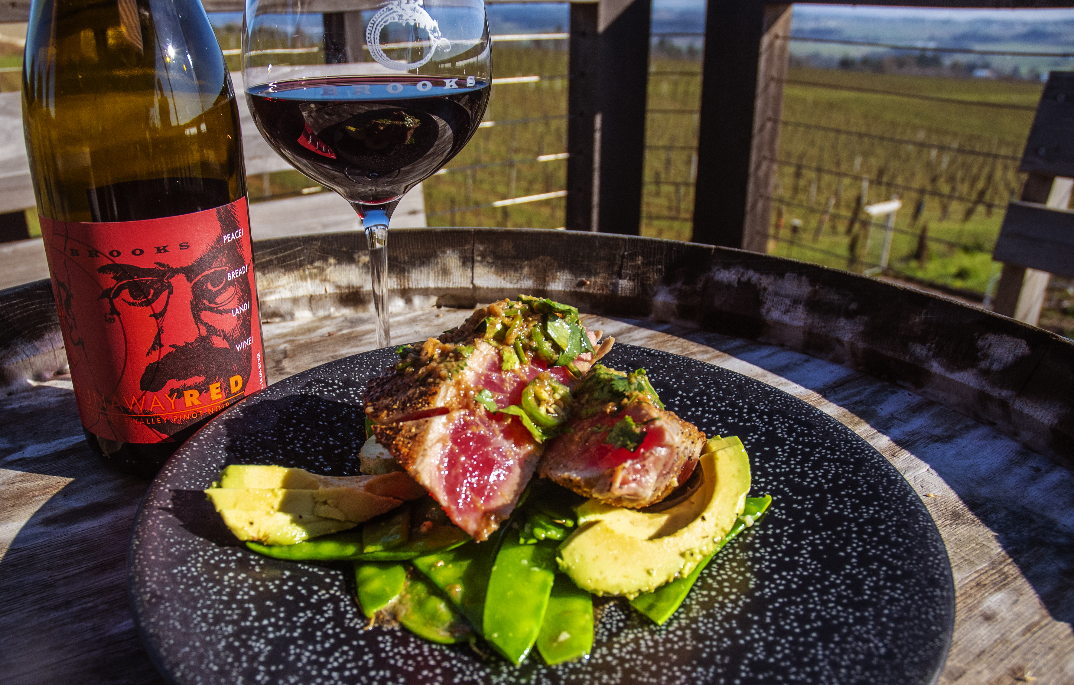 Pepper Crusted Tuna